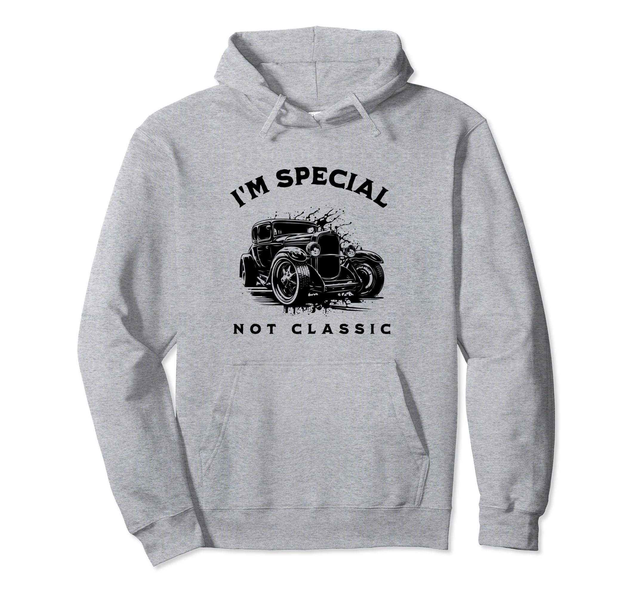 Special Old Funny Car Antique Hoodie - Casual Everyday Wear for Adults - T-Shirt, Sweatshirt, Hoodie