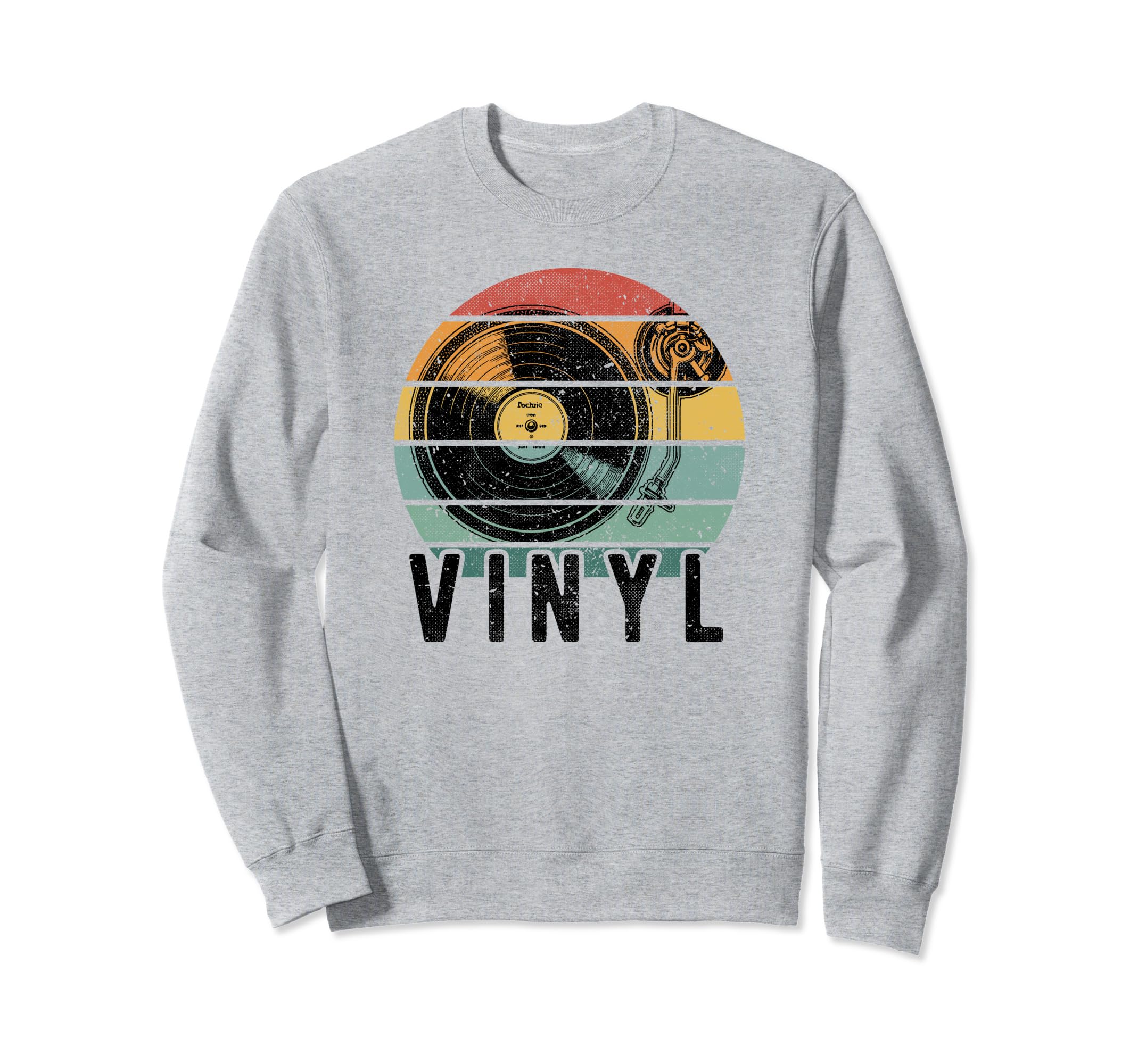 Vinyl Turntable Records Music Lp Dj Sweatshirt - Fun Novelty Design Unisex - T-Shirt, Sweatshirt, Hoodie