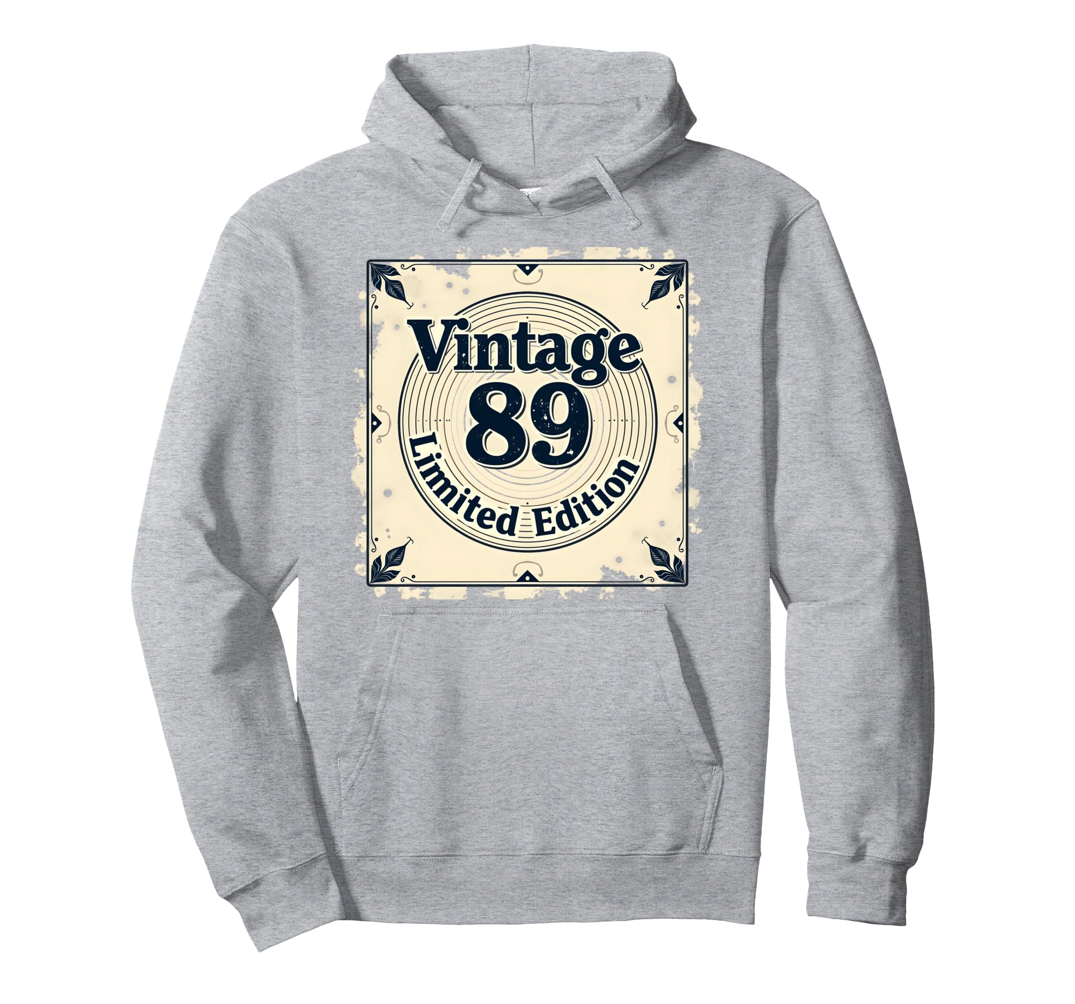 89 Birthday Gift Nostalgia Hoodie - Casual Everyday Wear Men Women - T-Shirt, Sweatshirt, Hoodie