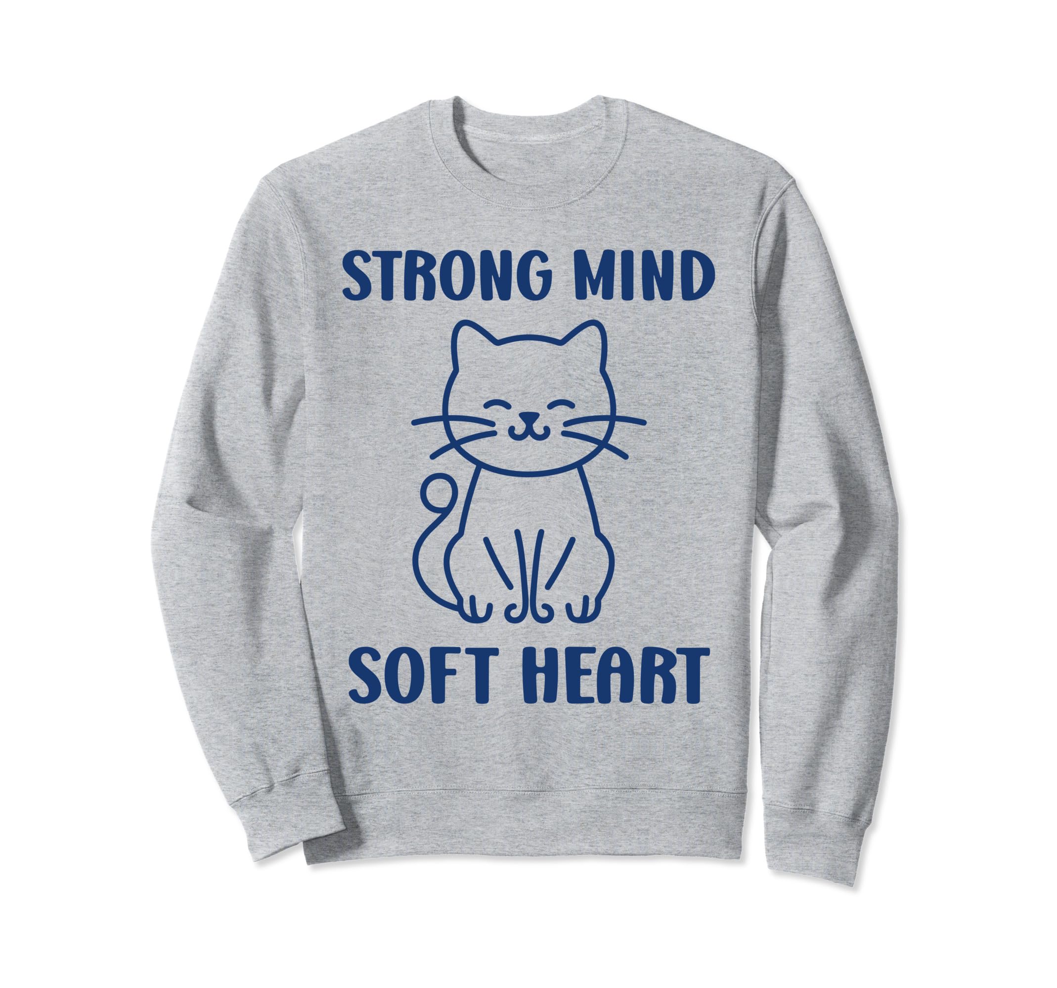 Animal Strong Mind Soft Heart Sweatshirt - Unique Graphic for Adults - T-Shirt, Sweatshirt, Hoodie