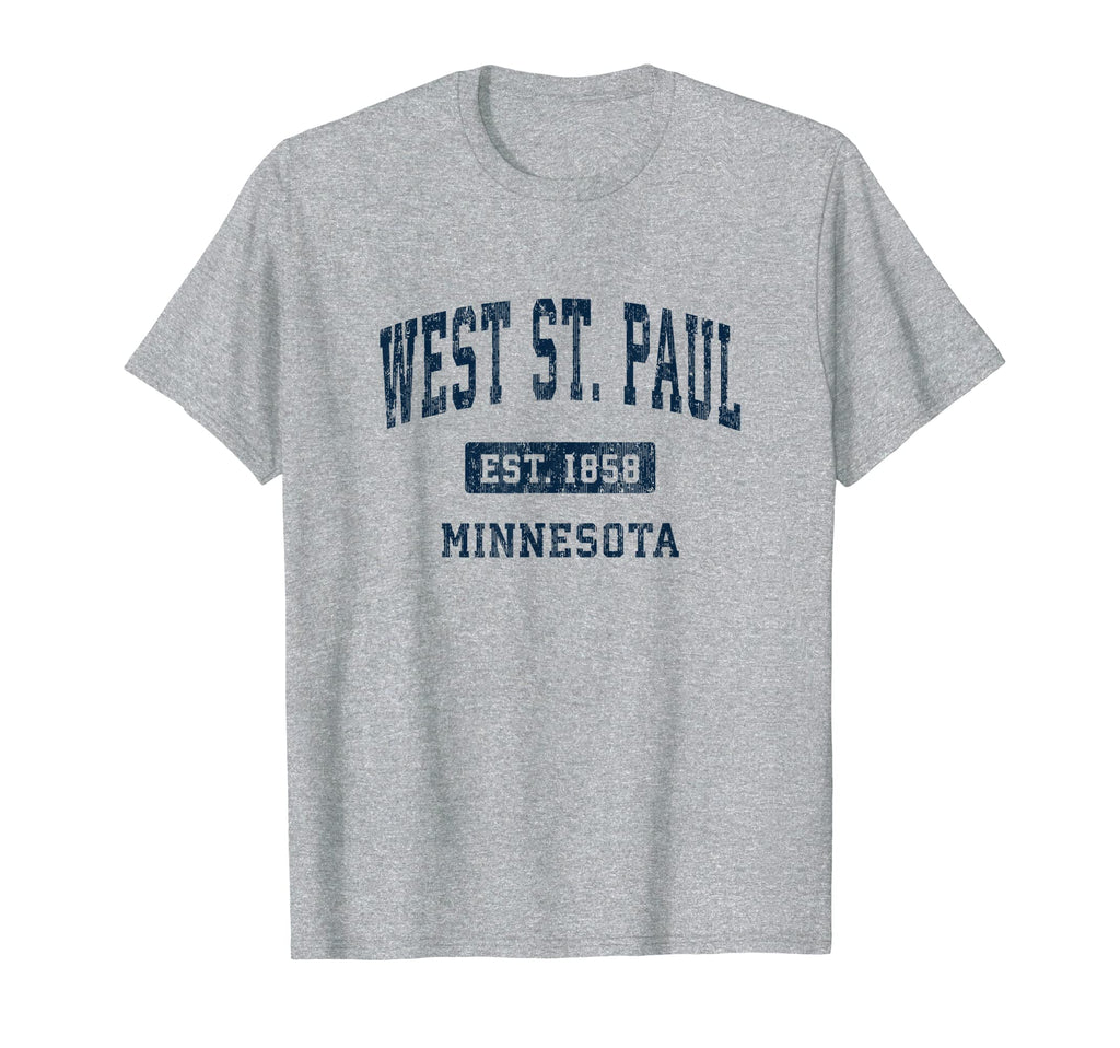 West St Paul Minnesota Mn Athletic T-Shirt - Novelty Apparel for Adults - T-Shirt, Sweatshirt, Hoodie