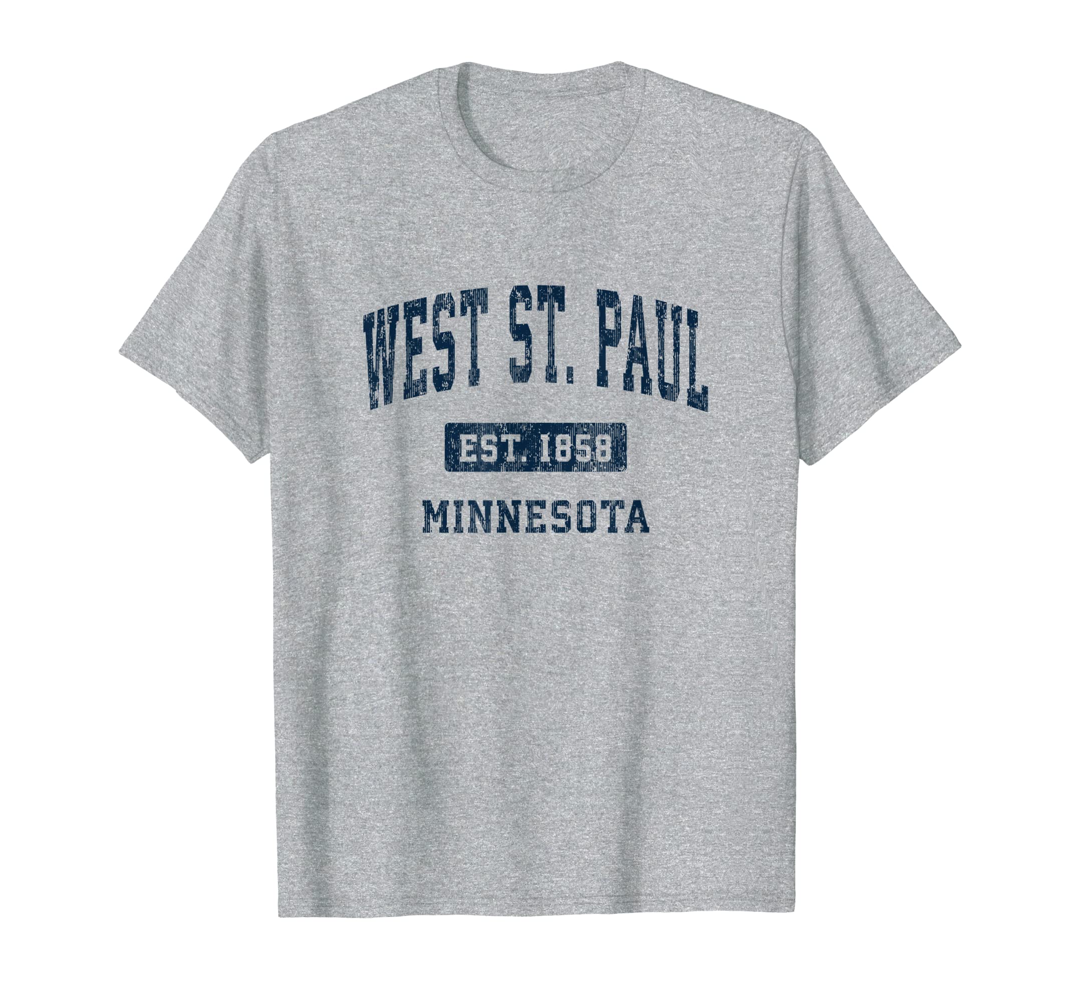 West St Paul Minnesota Mn Athletic T-Shirt - Novelty Apparel for Adults - T-Shirt, Sweatshirt, Hoodie