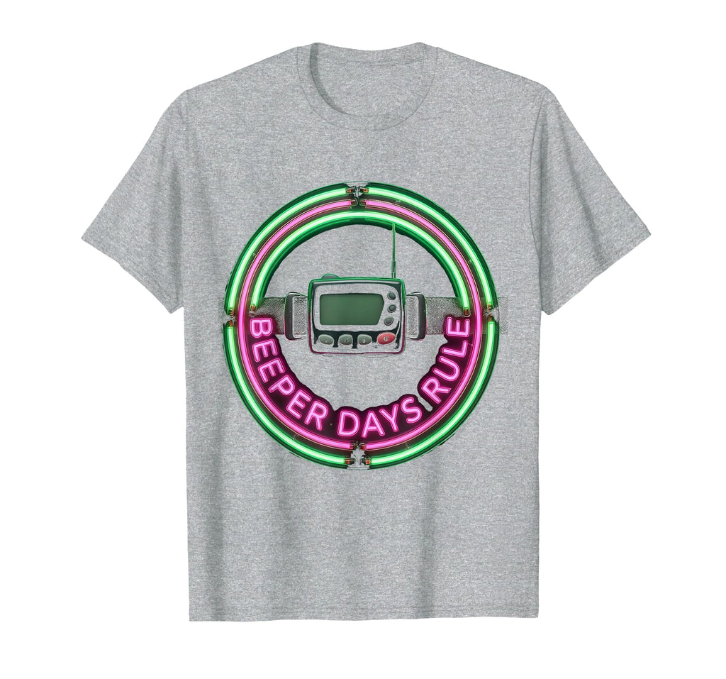 Beeper Days Rule 90S Nostalgia Mens T-Shirt - Novelty Apparel Men Women - T-Shirt, Sweatshirt, Hoodie