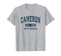 Cameron West Virginia Wv Athletic Sports T-Shirt - Graphic Print Unisex - T-Shirt, Sweatshirt, Hoodie