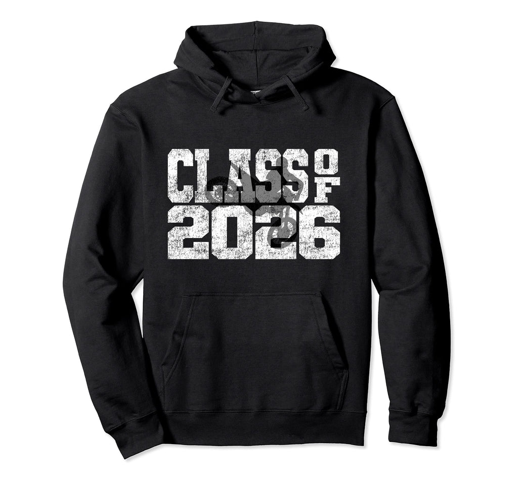 Class 2026 Motocross Dirt Bike Hoodie - Fun Novelty Design Unisex - T-Shirt, Sweatshirt, Hoodie