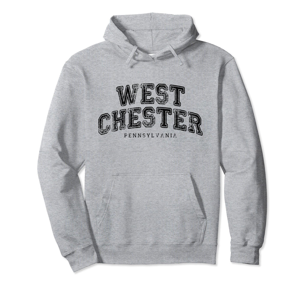 West Chester Pennsylvania Us City Hoodie - Aesthetic Graphic Men Women - T-Shirt, Sweatshirt, Hoodie