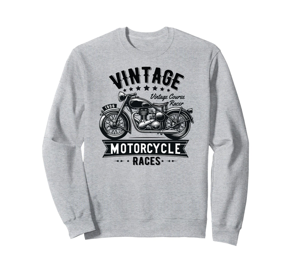 Motorcycle Racing Enthusiast Biker Sweatshirt - Unique Graphic Unisex - T-Shirt, Sweatshirt, Hoodie