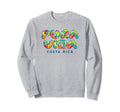 Pura Vida Costa Rica Rainbow Sweatshirt - Aesthetic Graphic for Adults - T-Shirt, Sweatshirt, Hoodie