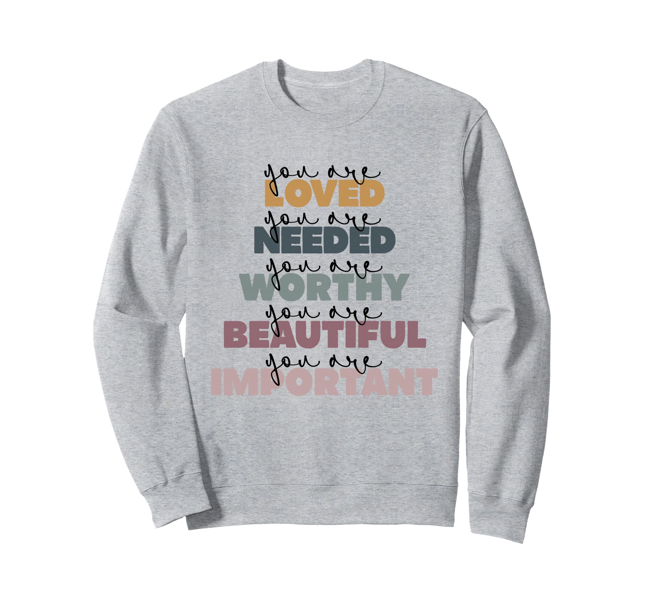 Mental Health Matters Awareness Sweatshirt - Novelty Apparel for Adults - T-Shirt, Sweatshirt, Hoodie