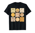 Fall Happy Face Checkered Pattern Smile T-Shirt - Novelty Apparel Unisex - T-Shirt, Sweatshirt, Hoodie