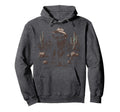 Golden Retriever Ufo 90S Western Cowboy Hoodie - Unique Graphic for Adults - T-Shirt, Sweatshirt, Hoodie