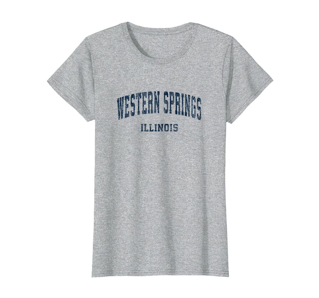 Western Springs Illinois Il T-Shirt - Casual Everyday Wear Men Women - T-Shirt, Sweatshirt, Hoodie