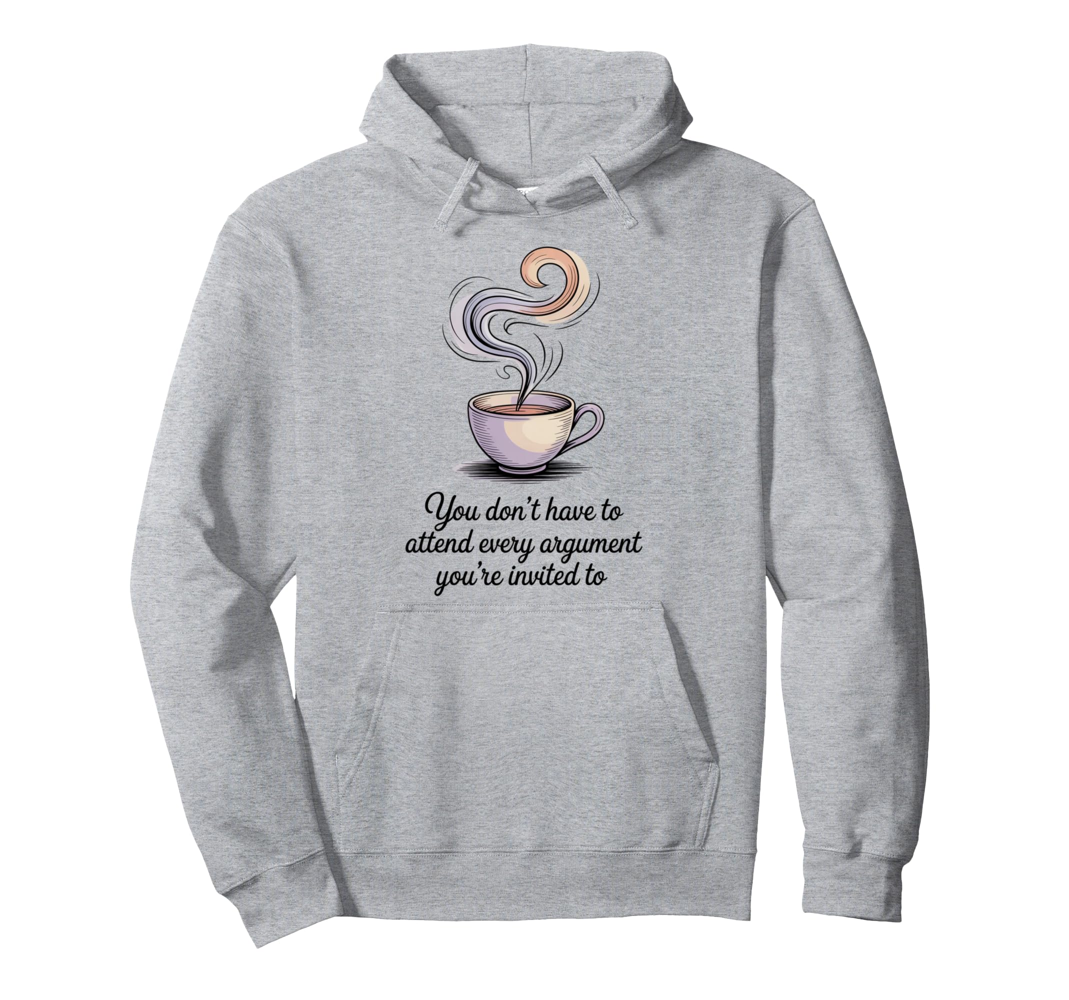 You Dont Have To Attend Every Hoodie - Minimalist Print for Adults - T-Shirt, Sweatshirt, Hoodie