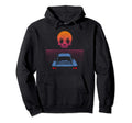 Synthwave Retrowave Aesthetic Hoodie - Casual Everyday Wear Men Women - T-Shirt, Sweatshirt, Hoodie
