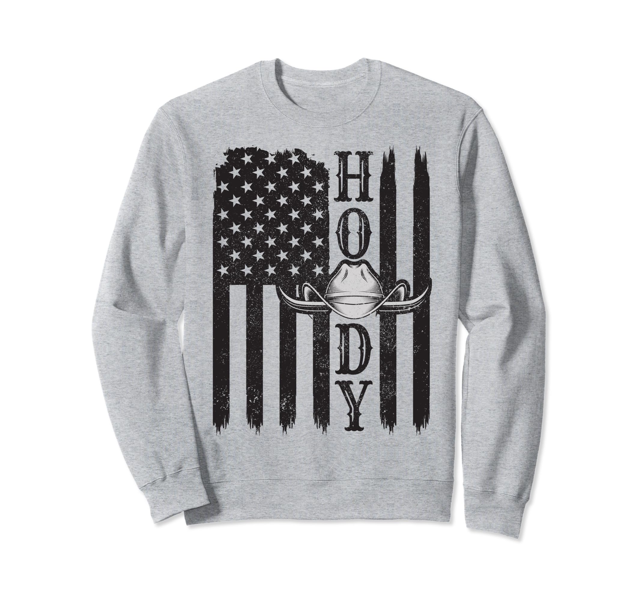 Cowboycore Howdy Western Sweatshirt - Casual Everyday Wear for Adults - T-Shirt, Sweatshirt, Hoodie
