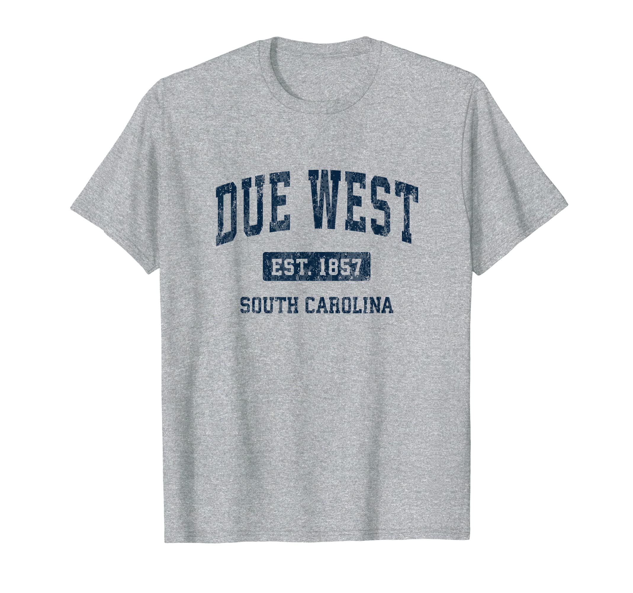 Due West South Carolina Sc Athletic T-Shirt - Minimalist Print Men Women - T-Shirt, Sweatshirt, Hoodie