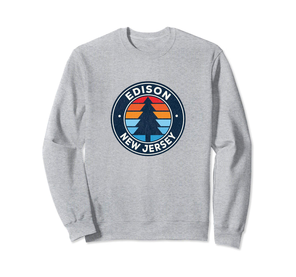 Edison New Jersey Nj 70S Sweatshirt - Unique Graphic Unisex - T-Shirt, Sweatshirt, Hoodie