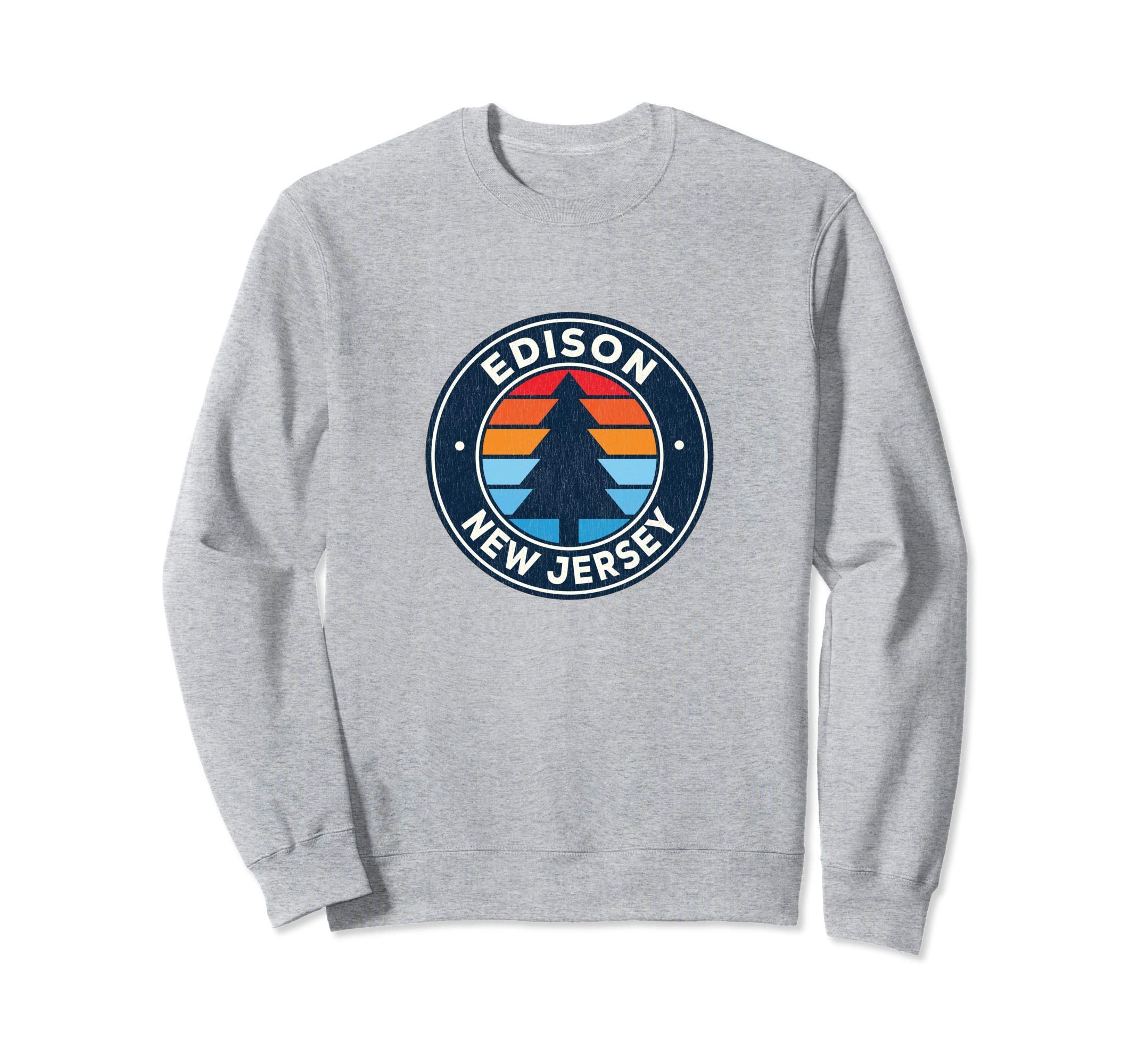 Edison New Jersey Nj 70S Sweatshirt - Unique Graphic Unisex - T-Shirt, Sweatshirt, Hoodie