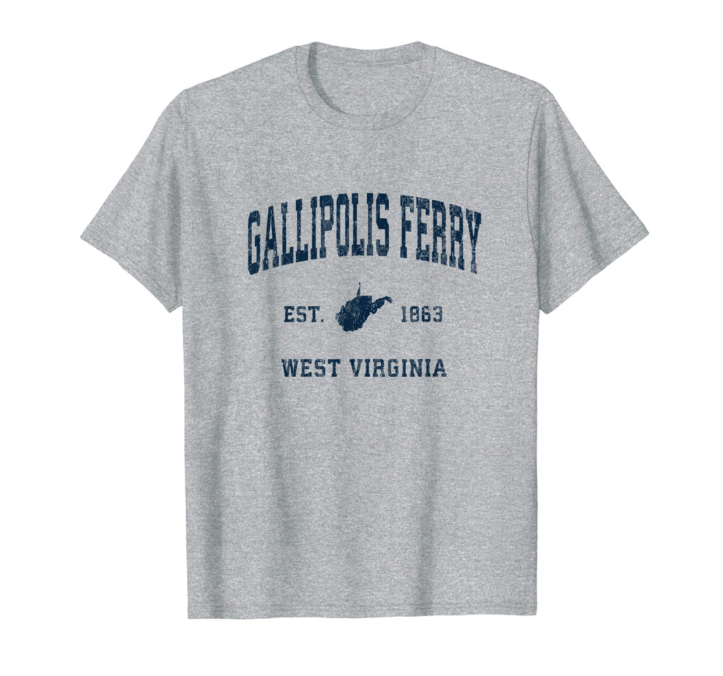 Gallipolis Ferry West Virginia Wv T-Shirt - Aesthetic Graphic Men Women - T-Shirt, Sweatshirt, Hoodie