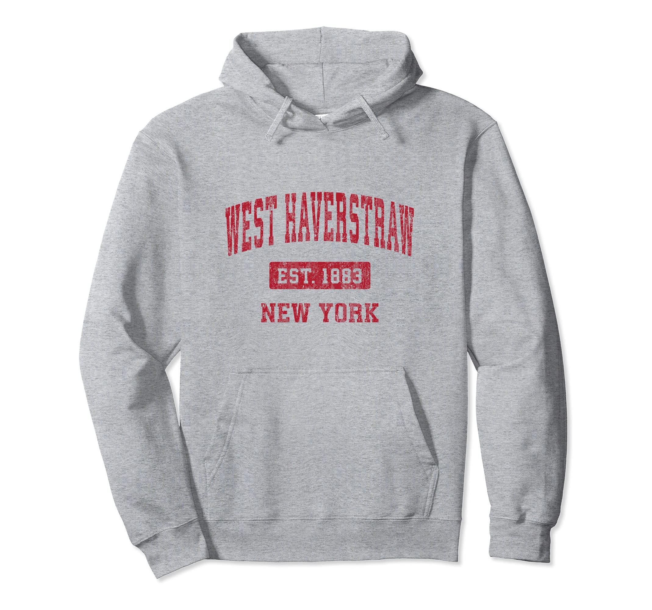West Haverstraw New York Ny Sports Hoodie - Fun Novelty Design for Adults - T-Shirt, Sweatshirt, Hoodie