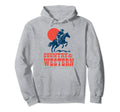 Country Western Cowboy Gunslinger Horse Hoodie - Graphic Print for Adults - T-Shirt, Sweatshirt, Hoodie