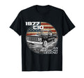 American Flag 1977 C10 77 Truck T-Shirt - Aesthetic Graphic Men Women - T-Shirt, Sweatshirt, Hoodie