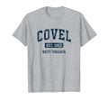 Covel West Virginia Wv Athletic T-Shirt - Casual Everyday Wear Unisex - T-Shirt, Sweatshirt, Hoodie