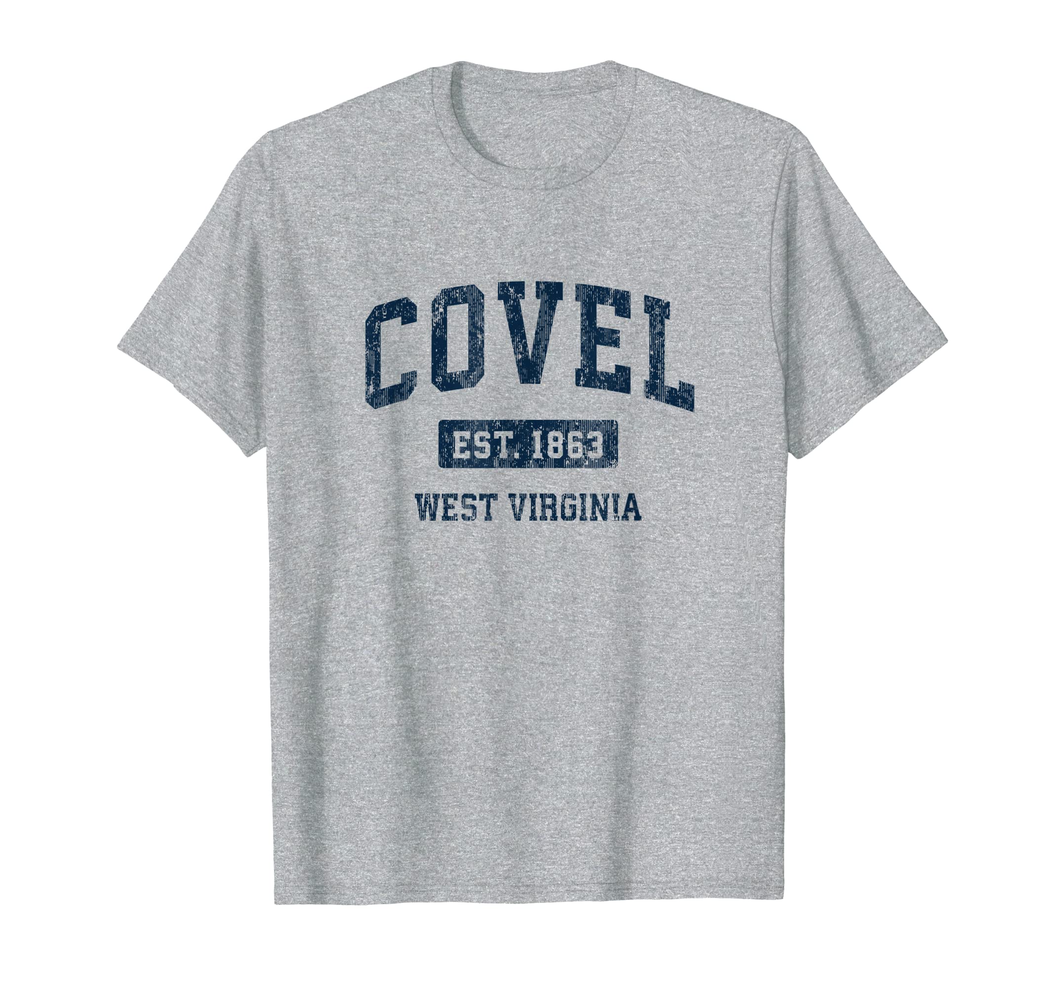 Covel West Virginia Wv Athletic T-Shirt - Casual Everyday Wear Unisex - T-Shirt, Sweatshirt, Hoodie