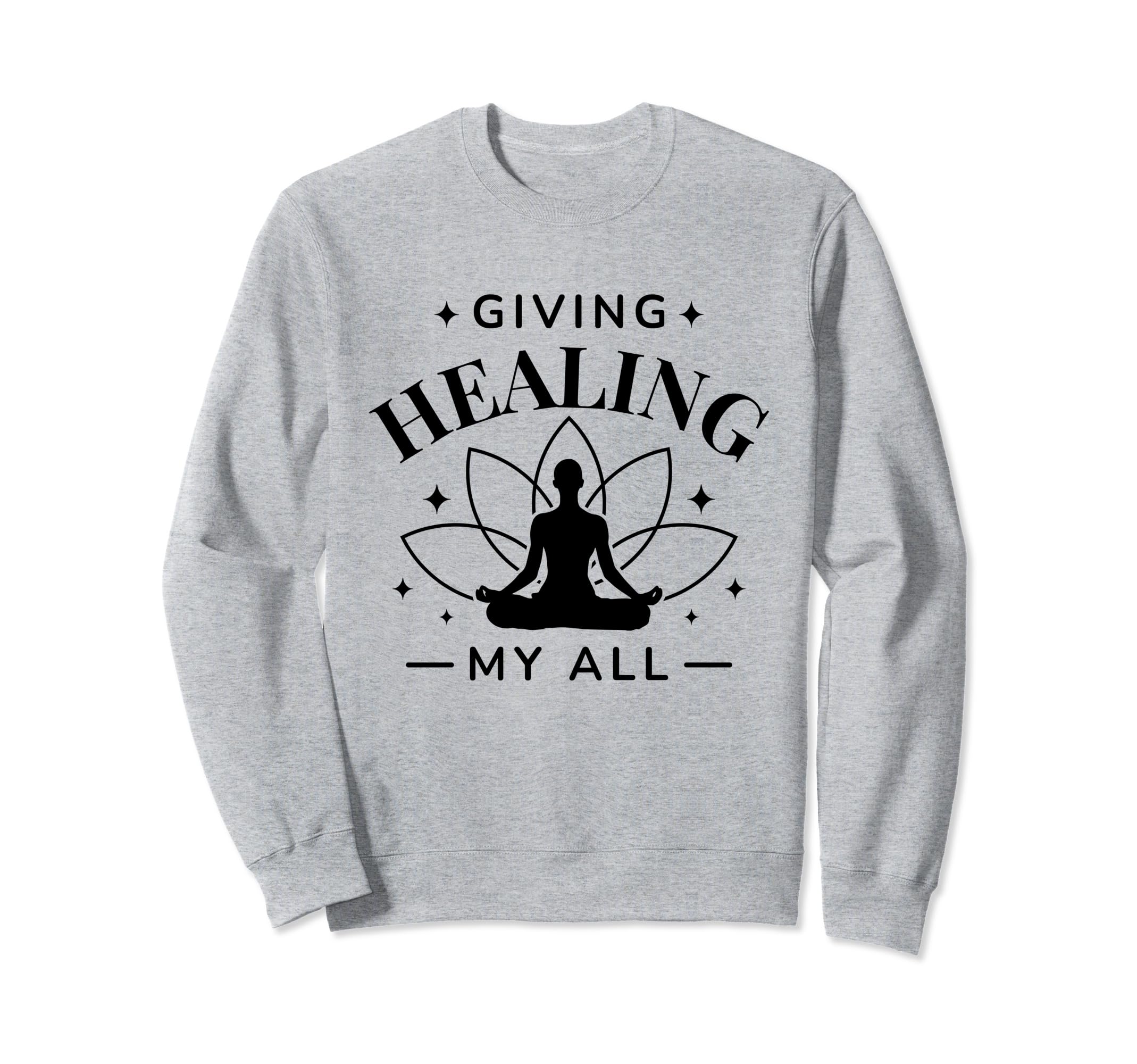 Yoga Enthusiast Motivational Sweatshirt - Graphic Print for Adults - T-Shirt, Sweatshirt, Hoodie