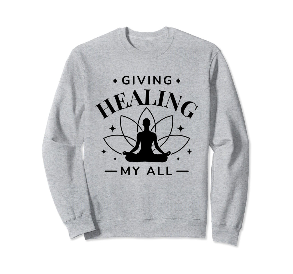 Yoga Enthusiast Mental Health Sweatshirt - Trendy Graphic Men Women - T-Shirt, Sweatshirt, Hoodie
