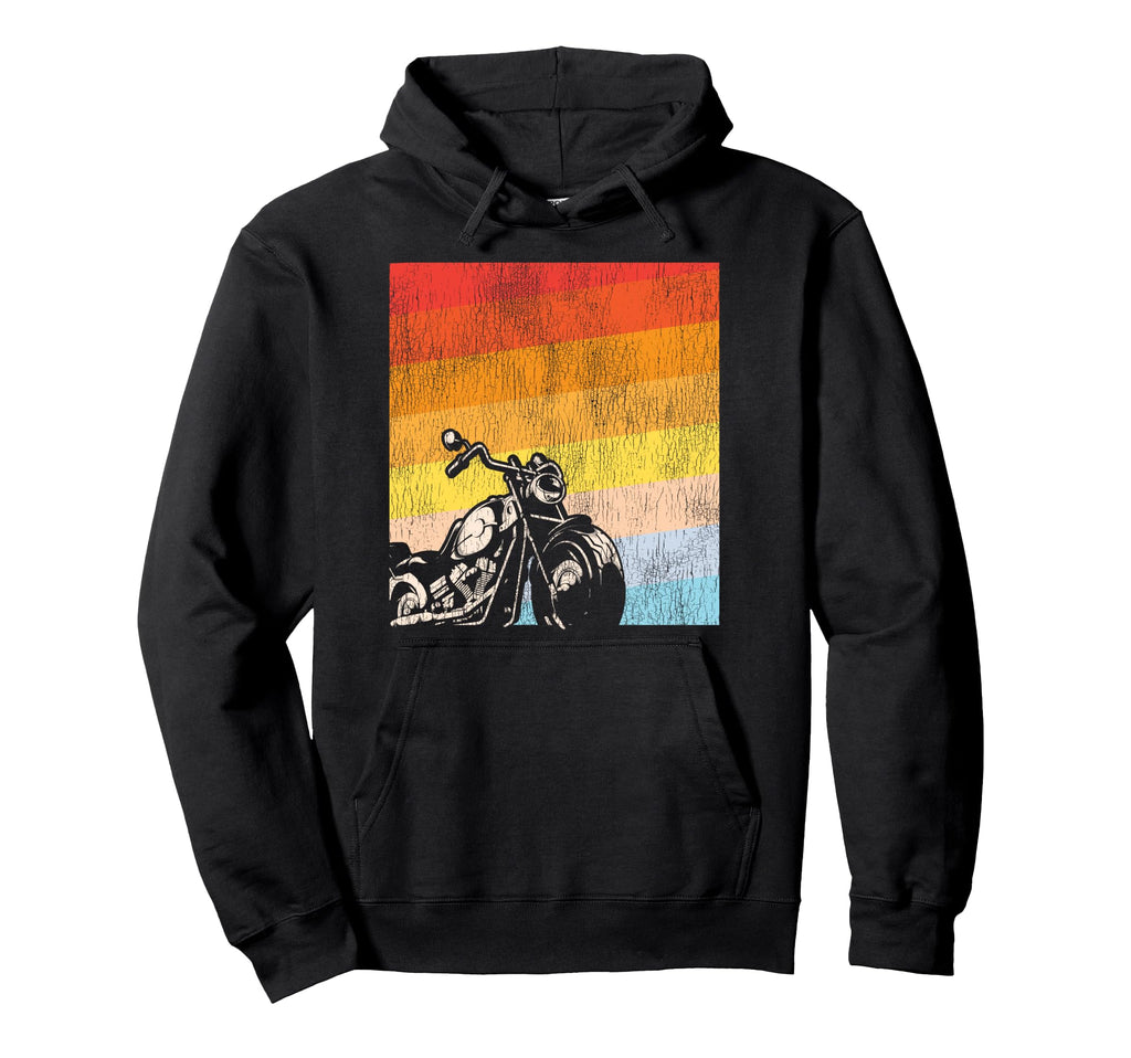Motorcycle Biker Hoodie - Custom Art Print for Adults - T-Shirt, Sweatshirt, Hoodie
