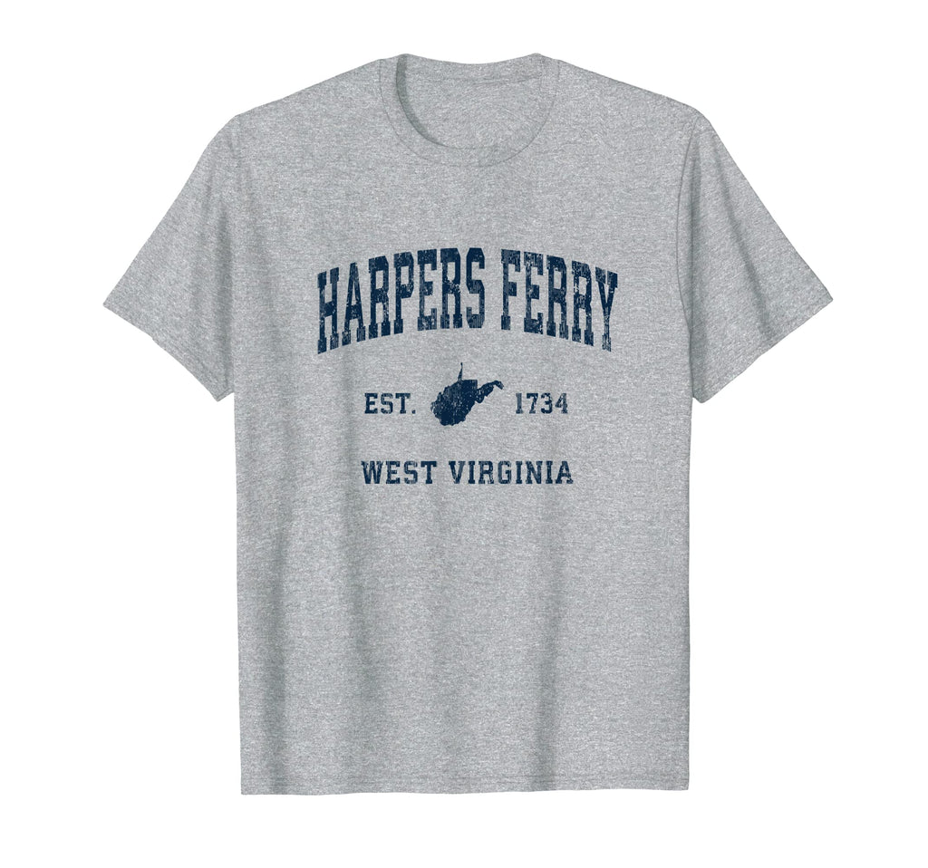 Harpers Ferry West Virginia Wv Athletic T-Shirt - Trendy Graphic Men Women - T-Shirt, Sweatshirt, Hoodie