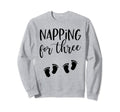 Napping Three Sweatshirt - Trendy Graphic Unisex - T-Shirt, Sweatshirt, Hoodie