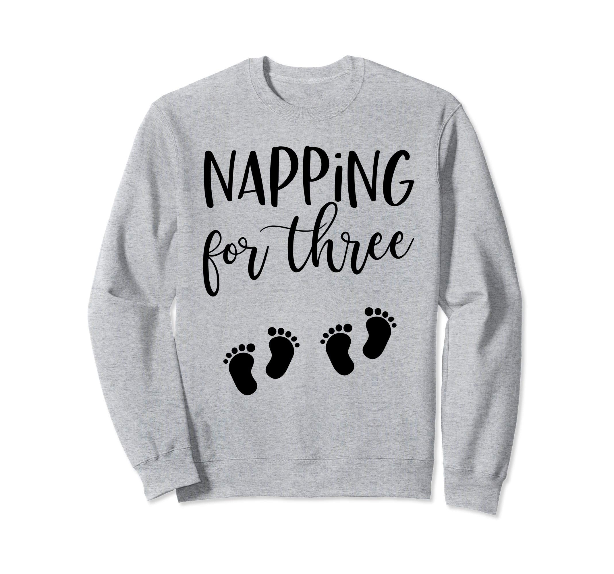 Napping Three Sweatshirt - Trendy Graphic Unisex - T-Shirt, Sweatshirt, Hoodie