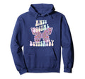 Funny Anti Social Butterfly Club Shy Hoodie - Unique Graphic Men Women - T-Shirt, Sweatshirt, Hoodie
