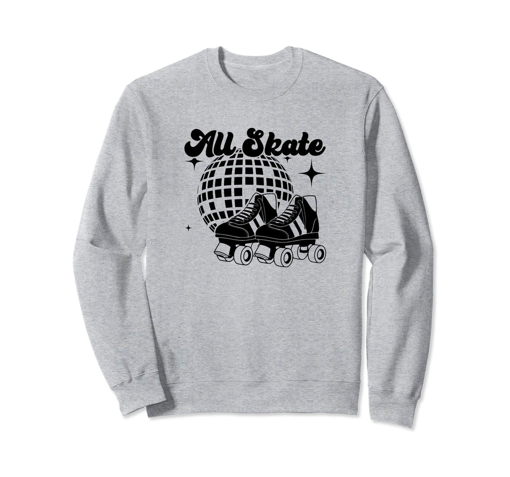 All Skate 70S Disco Roller Sweatshirt - Aesthetic Graphic Men Women - T-Shirt, Sweatshirt, Hoodie