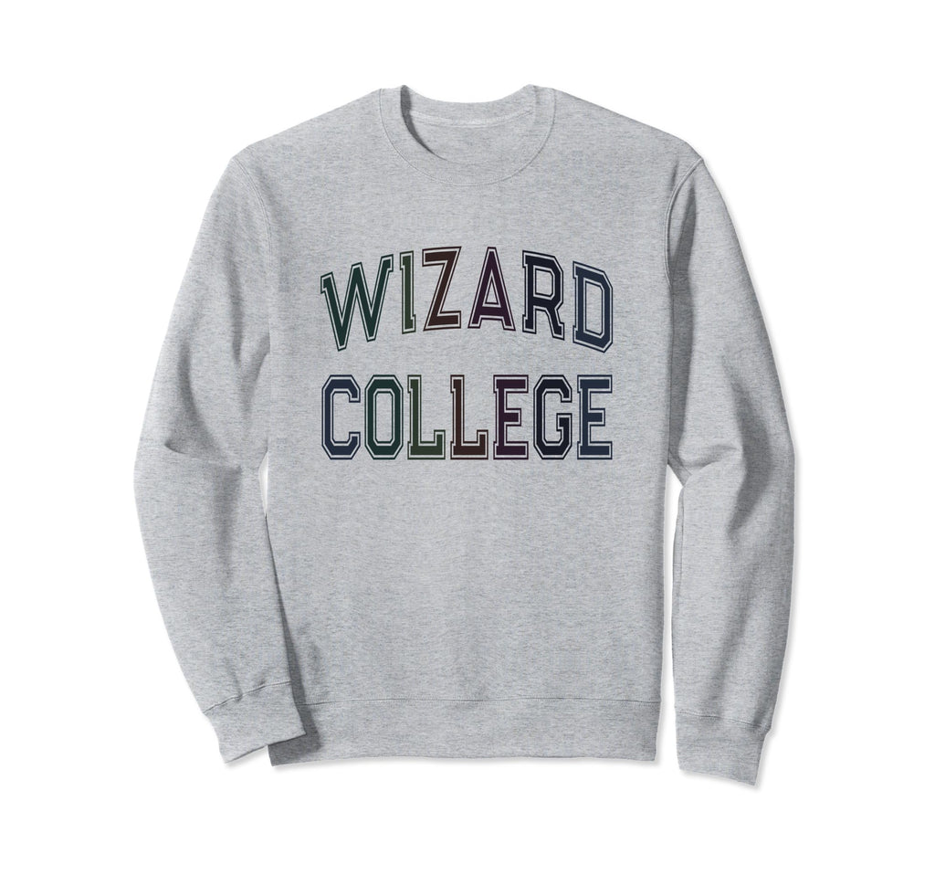 Funny Antisocial Wizard College Sweatshirt - Custom Art Print for Adults - T-Shirt, Sweatshirt, Hoodie