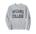 Funny Antisocial Wizard College Sweatshirt - Custom Art Print for Adults - T-Shirt, Sweatshirt, Hoodie