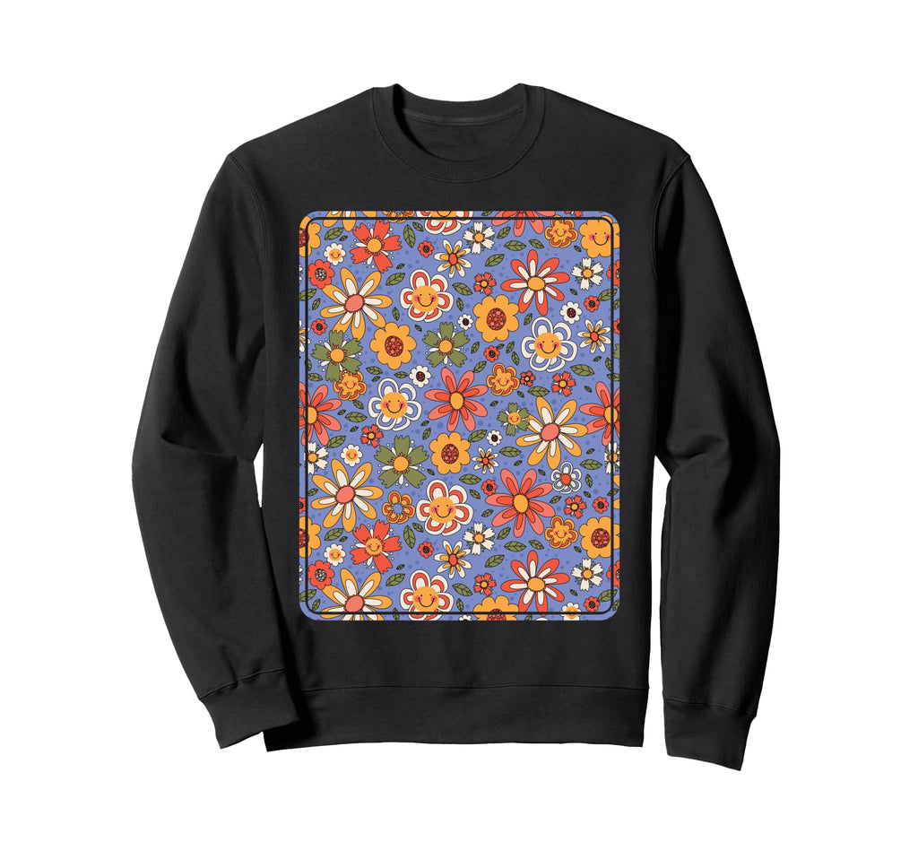 Psychedelic Indie Aesthetic Sweatshirt - Streetwear Style for Adults - T-Shirt, Sweatshirt, Hoodie