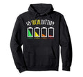 My Social Battery Gift Antisocial Butterfly Hoodie - Novelty Apparel Unisex - T-Shirt, Sweatshirt, Hoodie