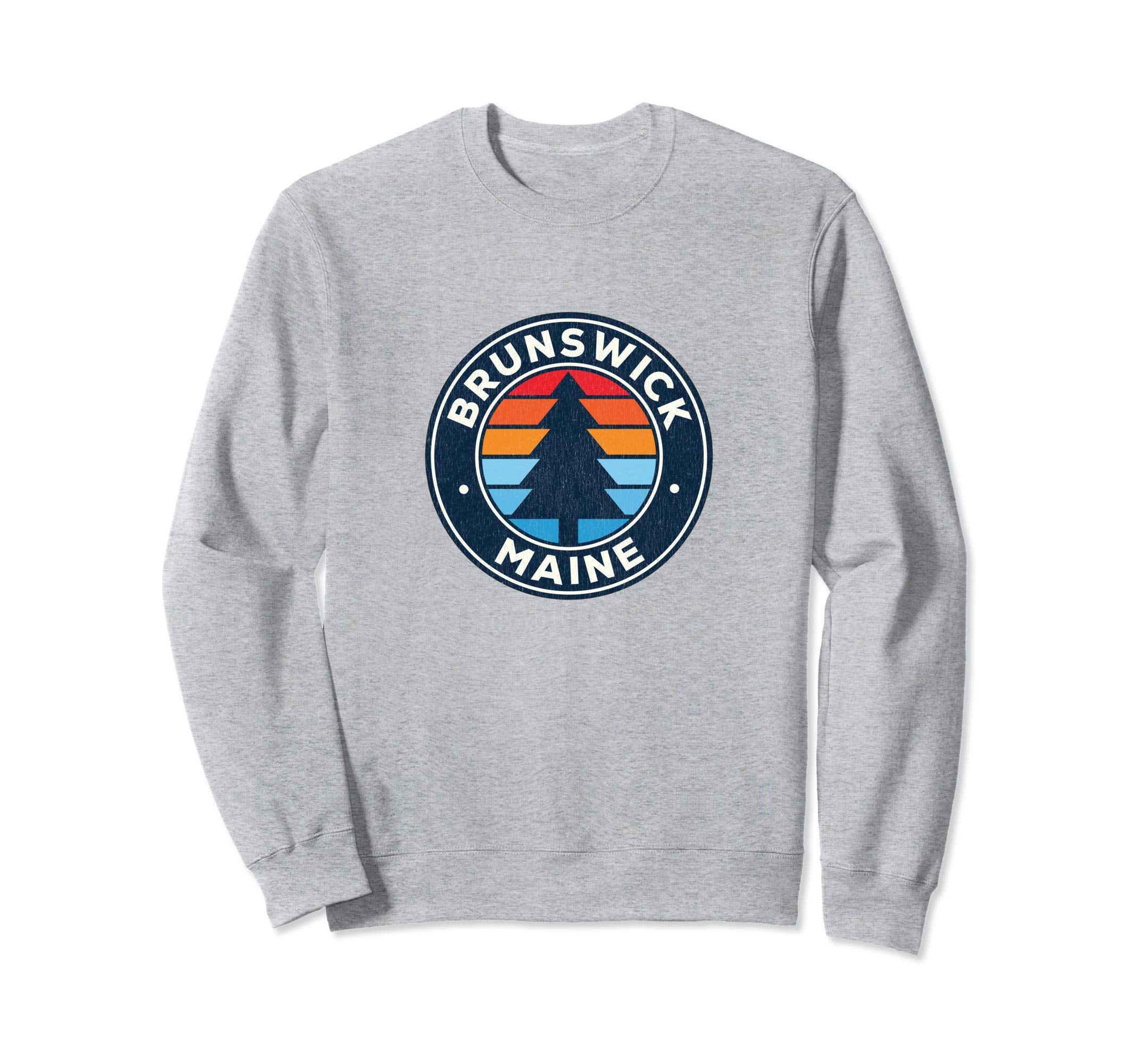 Brunswick Maine Me 70S Sweatshirt - Custom Art Print Unisex - T-Shirt, Sweatshirt, Hoodie