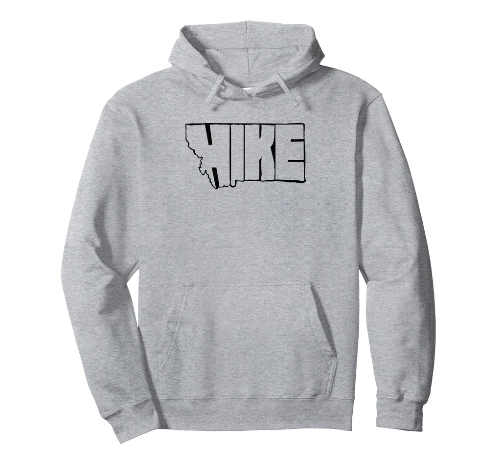 Hike Montana State Outdoor Hiking Hoodie - Aesthetic Graphic for Adults - T-Shirt, Sweatshirt, Hoodie