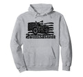 Us Flag Motocycle Motorcyclist Grace Hoodie - Graphic Print Men Women - T-Shirt, Sweatshirt, Hoodie