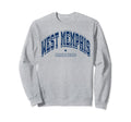 Throwback West Memphis Arkansas Ar Sweatshirt - Novelty Apparel for Adults - T-Shirt, Sweatshirt, Hoodie