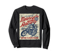 Motorcycle Racing Distressed Sweatshirt - Aesthetic Graphic Unisex - T-Shirt, Sweatshirt, Hoodie