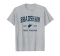 Bradshaw West Virginia Wv Athletic Navy T-Shirt - Trendy Graphic Unisex - T-Shirt, Sweatshirt, Hoodie