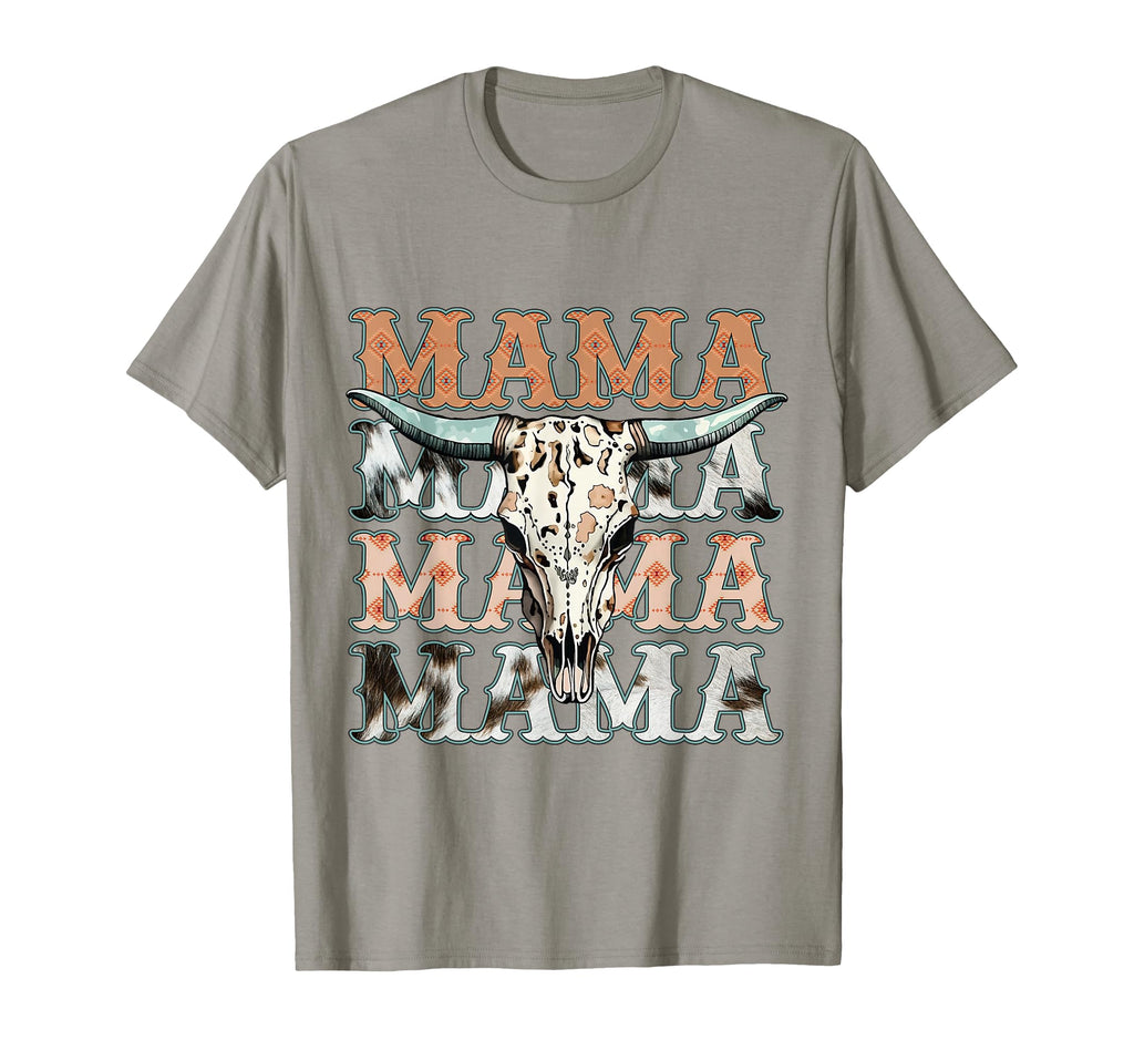 Mama Southern Western Cow Country Rodeo T-Shirt - Graphic Print Unisex - T-Shirt, Sweatshirt, Hoodie