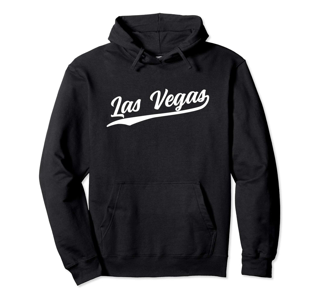 Las Vegas Nevada 1970S White Swoosh Text Hoodie - Streetwear Style Unisex - T-Shirt, Sweatshirt, Hoodie