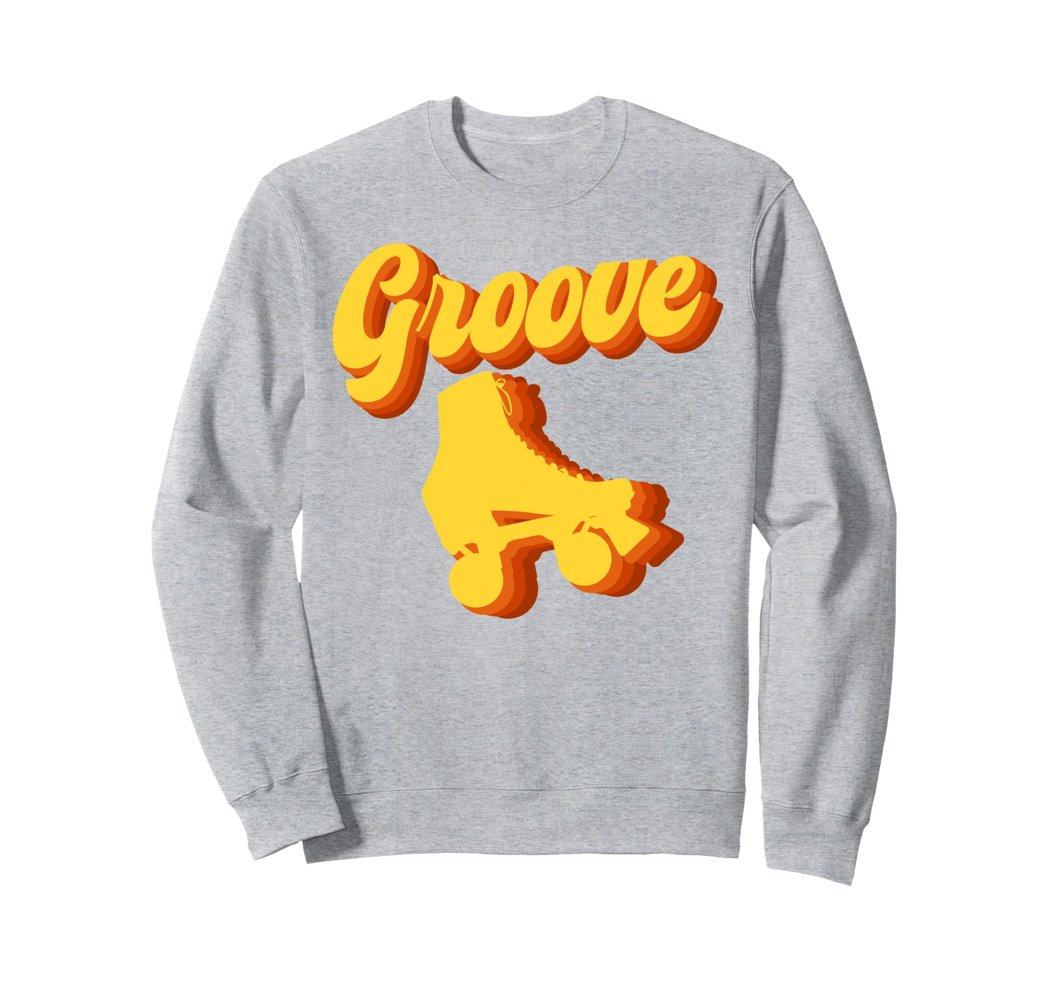 Roller Skating Skate 1970S Groove Sweatshirt - Unique Graphic for Adults - T-Shirt, Sweatshirt, Hoodie