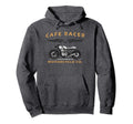 Cafe Racer Motorcycle Biker Hoodie - Novelty Apparel Men Women - T-Shirt, Sweatshirt, Hoodie